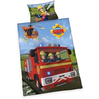 Herding Feuerwehrmann Sam Bettwäsche - Bunt
