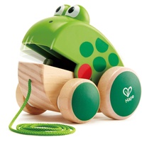 Toynamics Hape Nachziehfrosch Fridolin