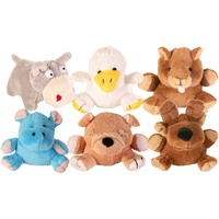 Trixie 3607 12 Tiere, Plüsch, 10–12 cm