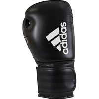 Adidas Herren Hybrid 50 Boxhandschuhe, schwarz/weiß, 8 oz