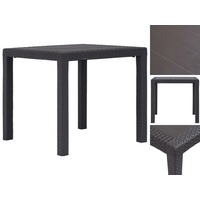 VidaXL Gartentisch 79 x 79 x 72 cm Braun