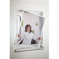 Hecht Fliegengitter Fensterbausatz COMPACT, weiß