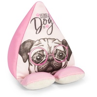 Bookchair Plusheez Handykissen Hund - Aufsteller für Handys, Mini-Tablets