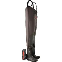 Dunlop Stiefel Purofort+ Wathose schwarz 42