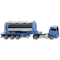 Wiking MAN TGS Tankcontainersattelzug Swap 053605 H0