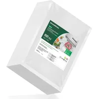 Bonsenkitchen Vakuumierbeutel 15x25cm, 100 Beutel Profi-Folienbeutel für alle Vakuumiergerät,