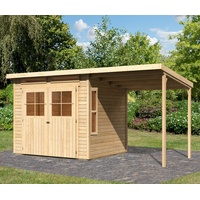 Karibu Gartenhaus KARIBU Falkensee 4", BxT: 444x236 cm Set