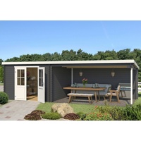 Lasita Maja St. Louis 7,01 x 3,19 m grau/schwarz