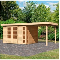 Karibu Gartenhaus KARIBU Nordsee 5", BxT: 554x262 cm Set