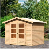Karibu Gartenhaus Amberg 3, BxT: 272x210 cm, (Set), anthrazit,