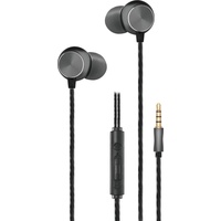 2Go In Ear Stereo-Headset 3,5mm Klinke Schwarz/anthrazit