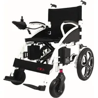 Antar Elektrischer Rollstuhl AT52304 kompakt weiß