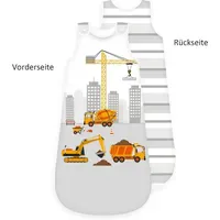 Herding Baby Schlafsack Baustelle Bunt 90 cm