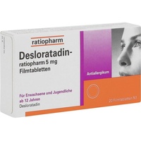 Ratiopharm Desloratadin-ratiopharm 5 mg Filmtabletten