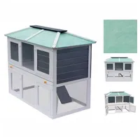 VidaXL Kleintierstall 2 Etagen 68 x 105 x 0