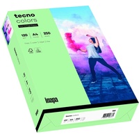 Inapa tecno colors A4 120 g/m2 250 Blatt mittelgrün