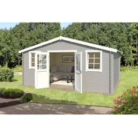 Lasita Maja Lasita Holz-Gartenhaus Udo 381 Lichtgrau 522,4 x