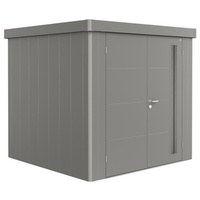 Biohort Gerätehaus Neo 2B Doppeltür Quarzgrau-Metallic