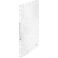 Leitz WOW Sichtbuch DIN A4, 40 Hüllen weiß-metallic, 1