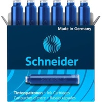Schneider Tintenpatronen für Füller blau 6 St.