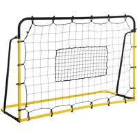 Homcom Fußballnetz gelb B/H/T: ca. 184x123x63 cm - gelb,
