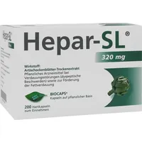 Klosterfrau Group HEPAR-SL 320 mg Hartkapseln 200 St.