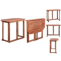 VidaXL Bistrotisch 90x50x75 cm Akazie Massivholz