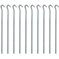 AMANKA Zelt-Heringe Erdnägel 250x4mm Bodenanker Camping-Zeltnägel Erdanker Robust Stabil
