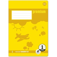 Staufen Staufen® Schulheft Premium A4 16 Blatt, Lineatur 1