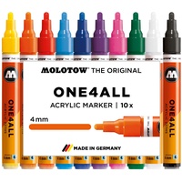 Molotow One4All 227HS Basic-Set 1 (4,0 mm Strichstärke, hochdeckend