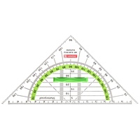 Brunnen 104975952 Geometrie-Dreieck 16 cm Griff,
