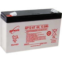 Hawker NP12-6 Akku Blei PB 6 Volt 12Ah mit