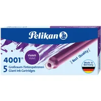 Pelikan Tintenpatronen 4001 violett,