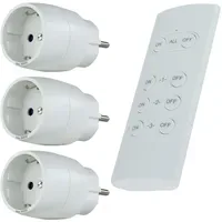 REV Ritter Smart-Home-Steckdose 3 St. Weiß