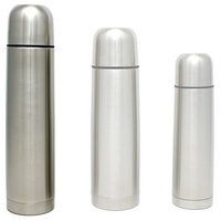 Gräwe Thermohome Isolierflasche silber 1 l