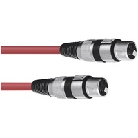 Omnitronic XLR-Kabel Rot 1.5m 30220900