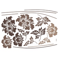 KOMAR Deko-Sticker Grace 100 cm x 70 cm