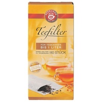 Teekanne Teefilter bis 2,5 Liter, Verwendung ohne Halter, Papier,