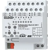 Jung KNX Rollladenaktor 4fach AC 110-230 V