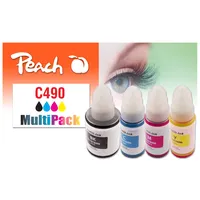 Peach Spar Pack Tintenpatronen ersetzt Canon GI-490
