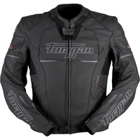 Furygan Nitros Lederjacke - Black / White - L