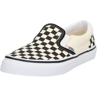 Vans Classic On Turnschuhe Ohne Schnürsenkel Checkerboard Black /