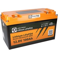 LIONTRON LiFePO4 12,8V 100Ah LX Arctic; 1280Wh; geeignet für