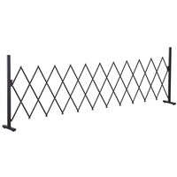 Outsunny Scherengitter 35-300 x 103,5 cm Braun