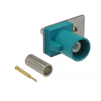 DeLock FAKRA Z Stecker Federpin zum Crimpen 1 vorgestanztes