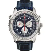 Swiss Alpine Military Spirit Chrono Leder 7078,9535