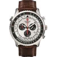 Swiss Alpine Military Quarzuhr 7078.9532SAM Leder