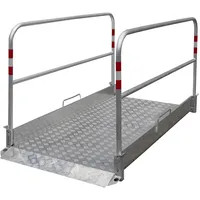 Schake Grabenbrücke aus Aluminium, Breite: 1,00 m, Länge: 2,70