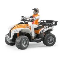 Bruder 63000 - Quad mit Fahrer 1:16