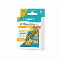 Lifemed Kinder-Pflaster-Strips \"Ninjas\", 40er Metallbox"